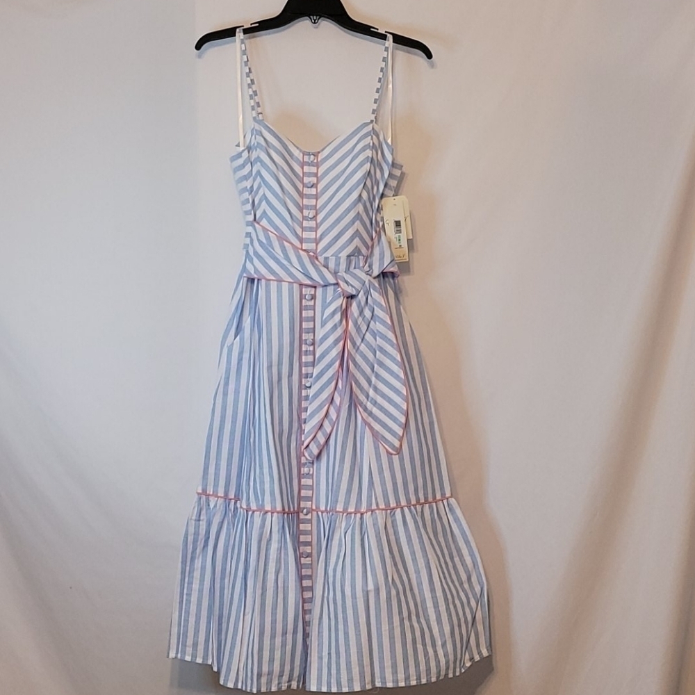 𝅺Eliza J Button Down Fit and Flare Dress - Picture 8 of 15